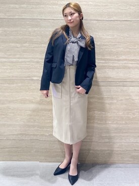 ふうかさん(レディース・153cm)の冬コーディネート