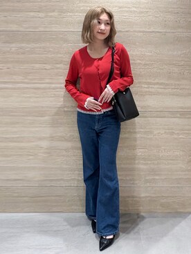 ふうかさん（レディース・153cm）の春コーディネート