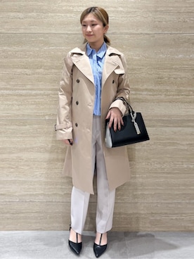 「index（インデックス）のアイテム（パンツ）」を使った、ふうかさん（レディース・153cm）の冬コーディネート