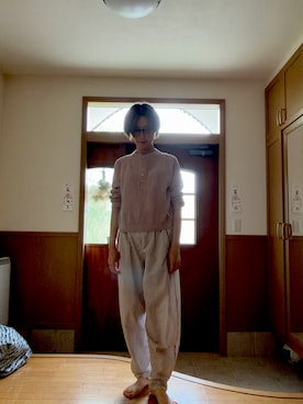 「MACPHEE（マカフィー）のアイテム」を使った、rjfm0830さん（レディース・169cm）の夏コーディネート