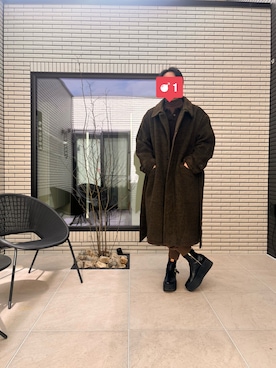 「glamb（グラム）のアイテム」を使った、キムニーさん（メンズ・179cm）の春コーディネート