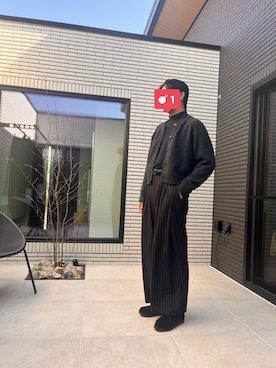 「GU（ジーユー）のアイテム（その他アウター）」を使った、キムニーさん（メンズ・179cm）の春コーディネート