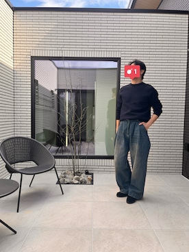 「モカシン」｜キムニーさん（メンズ・179cm）の春コーディネート