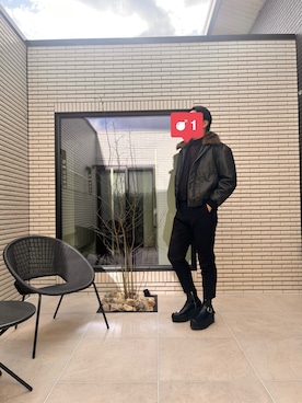 「tk.TAKEO KIKUCHI（ティーケータケオキクチ）のアイテム（ジャケット/アウター）」を使った、キムニーさん（メンズ・179cm）の春コーディネート