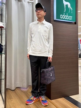 「COUP DE CHANCE（クードシャンス）のアイテム」を使った、yamaさん（メンズ・174cm）の春コーディネート