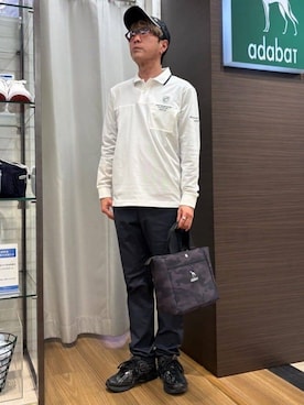 「COUP DE CHANCE（クードシャンス）のアイテム」を使った、yamaさん（メンズ・174cm）の春コーディネート