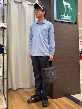 「adabat（アダバット）のアイテム」を使った、yamaさん（メンズ・174cm）の春コーディネート