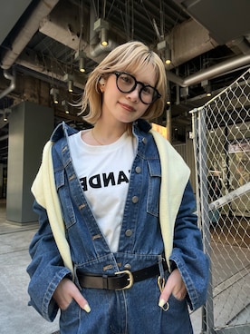 「Re:EDIT（リエディ）のアイテム」を使った、Miiさん（レディース・160cm）の夏コーディネート
