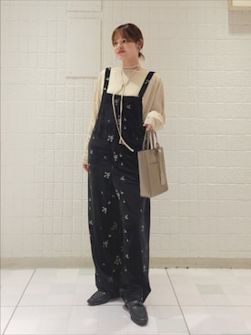 「KBF（ケイビーエフ）のアイテム（その他シューズ）」を使った、つ　きさん（レディース・161cm）の秋コーディネート