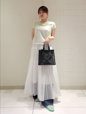 つ きさん(レディース・161cm)の夏コーディネート