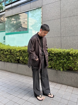 佐藤 佑樹さん(メンズ・166cm)の夏コーディネート
