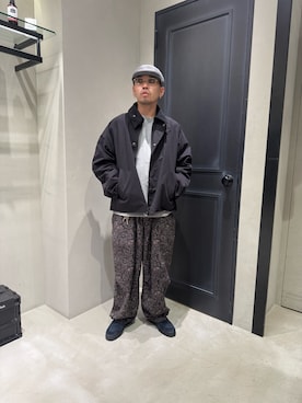 「Barbour（バブアー）のアイテム」を使った、聖也さん（メンズ・168cm）の秋コーディネート