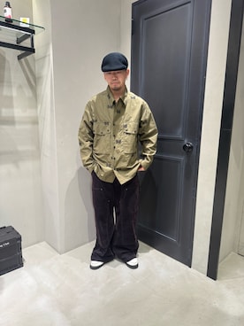 「BEAVER（ビーバー）のアイテム」を使った、聖也さん（メンズ・168cm）の秋コーディネート