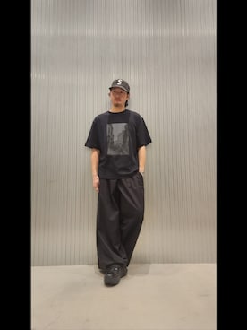 「LAATO（ラート）のアイテム」を使った、ぐっさんさん（メンズ・167cm）の春コーディネート