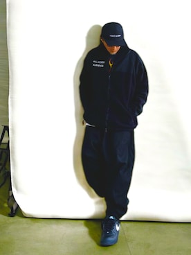 「アイテム（アクセサリー）」を使った、STO(スト)さん（メンズ・168cm）の冬コーディネート