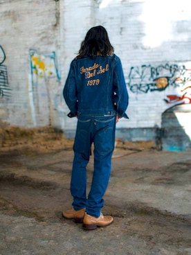 「アイテム（ジャケット/アウター）」を使った、STO(スト)さん（メンズ・168cm）の秋コーディネート