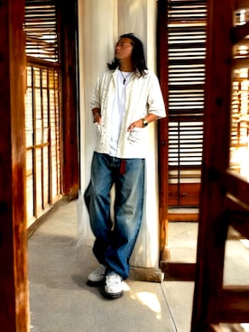 「DIESEL（ディーゼル）のアイテム」を使った、STO(スト)さん（メンズ・168cm）の秋コーディネート