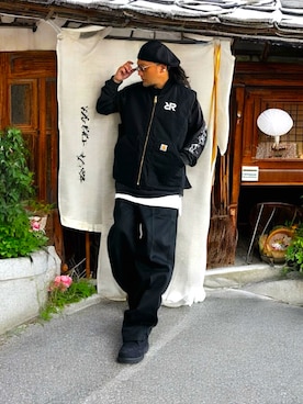 「Timberland（ティンバーランド）のアイテム」を使った、STO(スト)さん（メンズ・168cm）の春コーディネート