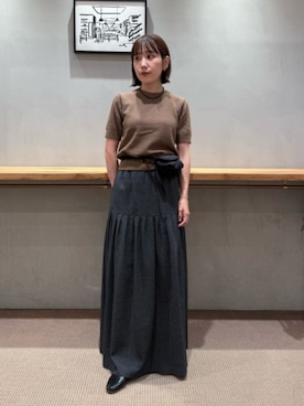 鈴木紗羅さん(レディース・155cm)の夏コーディネート