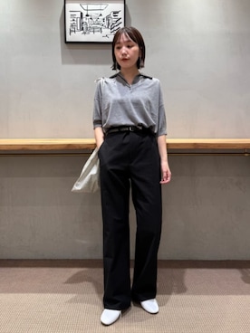 鈴木紗羅さん(レディース・155cm)の夏コーディネート