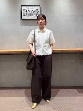 鈴木紗羅さん（レディース・155cm）の夏コーディネート