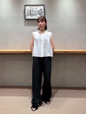 鈴木紗羅さん(レディース・155cm)の夏コーディネート