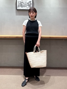 鈴木紗羅さん(レディース・155cm)の夏コーディネート