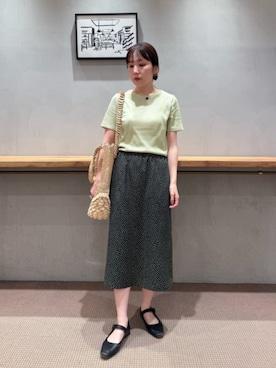 鈴木紗羅さん(レディース・155cm)の春コーディネート
