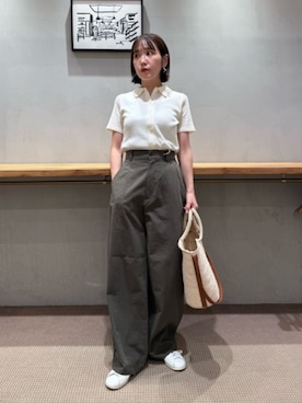 鈴木紗羅さん(レディース・155cm)の夏コーディネート