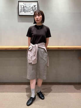 鈴木紗羅さん（レディース・155cm）の夏コーディネート