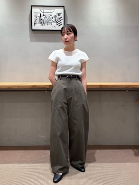 鈴木紗羅さん（レディース・155cm）の夏コーディネート