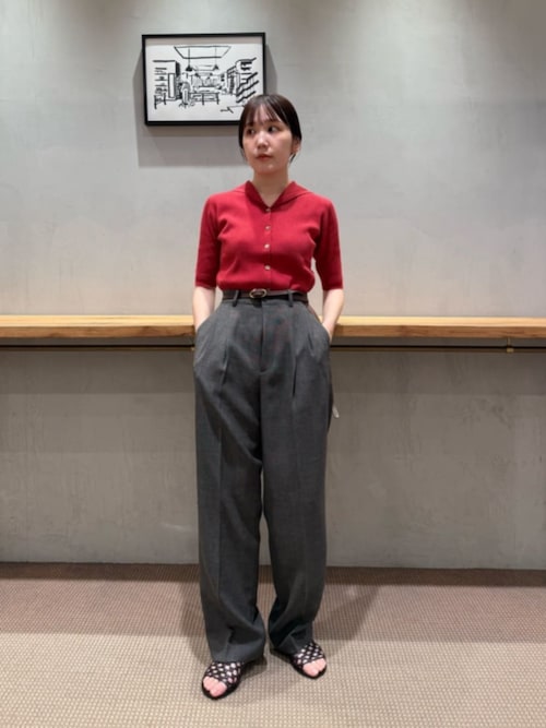 Steven Alan＞LEATHER STITCH BELT/ベルト（ベルト）｜Steven Alan
