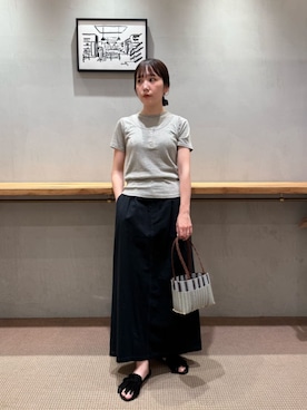 鈴木紗羅さん(レディース・155cm)の夏コーディネート
