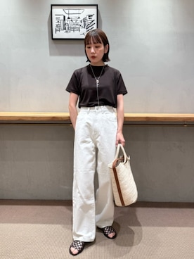 鈴木紗羅さん(レディース・155cm)の夏コーディネート