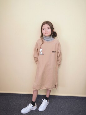 Zara Kidsのワンピース ドレスを使った人気ファッションコーディネート Wear