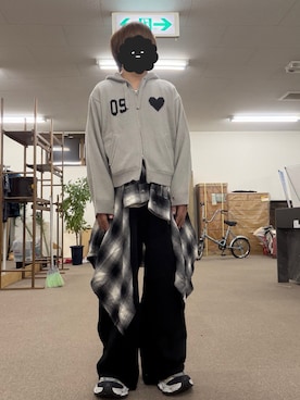 「ERAR（エラー）のアイテム」を使った、よーさん（メンズ・160cm）の春コーディネート