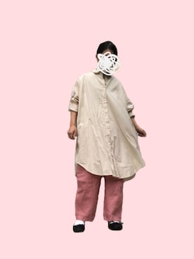 「Green　Parks（グリーンパークス）のアイテム」を使った、おかめたまこさん（レディース・153cm・40代）の秋コーディネート