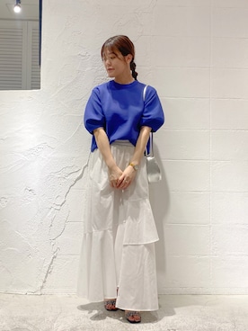 「Te chichi（テチチ）のアイテム（その他）」を使った、yanagiさん（レディース・158cm）の春コーディネート