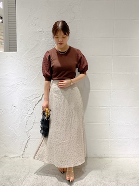「Te chichi（テチチ）のアイテム（その他）」を使った、yanagiさん（レディース・158cm）の夏コーディネート