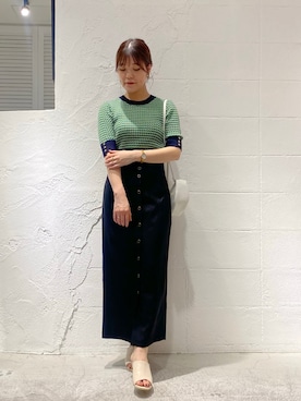 「Te chichi（テチチ）のアイテム（その他）」を使った、yanagiさん（レディース・158cm）の春コーディネート