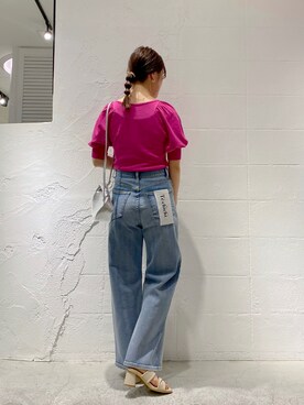 「Te chichi（テチチ）のアイテム（その他）」を使った、yanagiさん（レディース・158cm）の春コーディネート