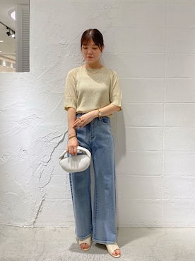 「Te chichi（テチチ）のアイテム（その他）」を使った、yanagiさん（レディース・158cm）の夏コーディネート