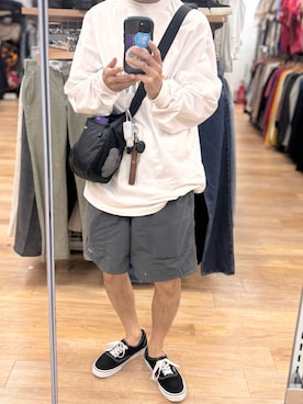 「VANS（バンズ）のアイテム」を使った、牛たたき¥280さん（メンズ・170cm）の秋コーディネート
