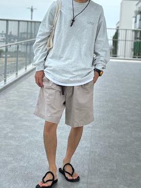 「メンズファッション」｜牛たたき¥280さん（メンズ・170cm）の秋コーディネート