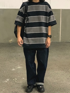 牛たたき¥280さん（メンズ・170cm）の夏コーディネート