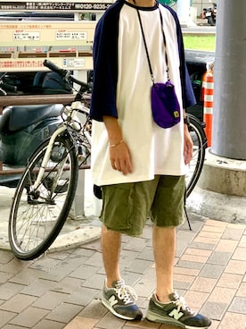 牛たたき¥280さん（メンズ・170cm）の夏コーディネート