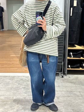 「ORCIVAL（オーシバル）のアイテム」を使った、牛たたき¥280さん（メンズ・170cm）の春コーディネート