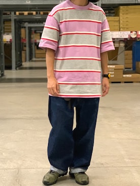「ベクター」｜牛たたき¥280さん（メンズ・170cm）の夏コーディネート