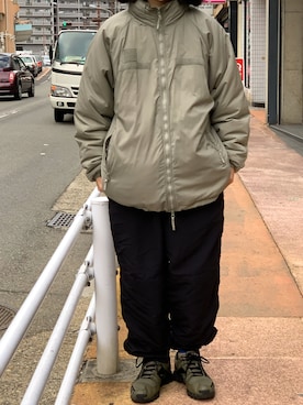 「Reebok（リーボック）のアイテム」を使った、牛たたき¥280さん（メンズ・170cm）の冬コーディネート