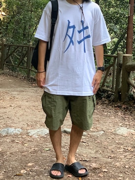 牛たたき¥280さん（メンズ・170cm）の夏コーディネート